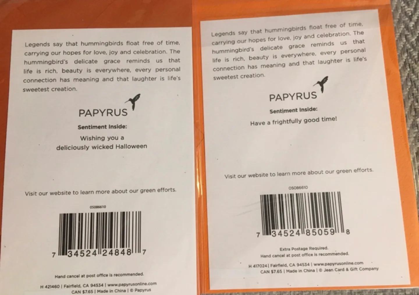 Papyrus Halloween Cards - Set of 3 image indicator(5)