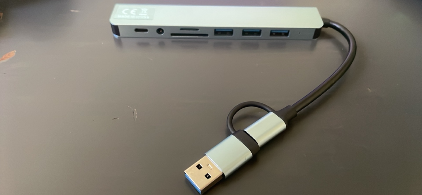 8 in 1 USB-C & USB to Audio USB TF Card HUB for Mac & Windows - photo 5