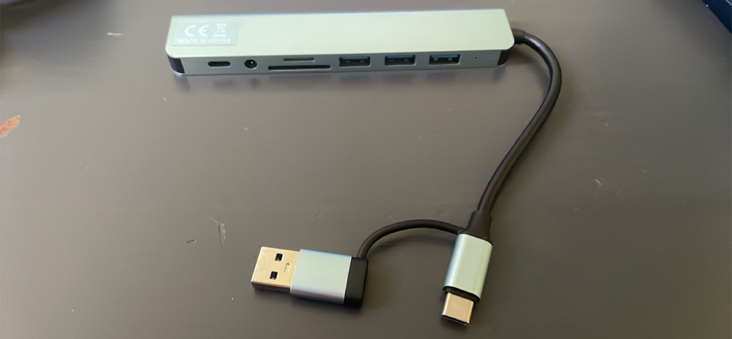 8 in 1 USB-C & USB to Audio USB TF Card HUB for Mac & Windows - photo 4