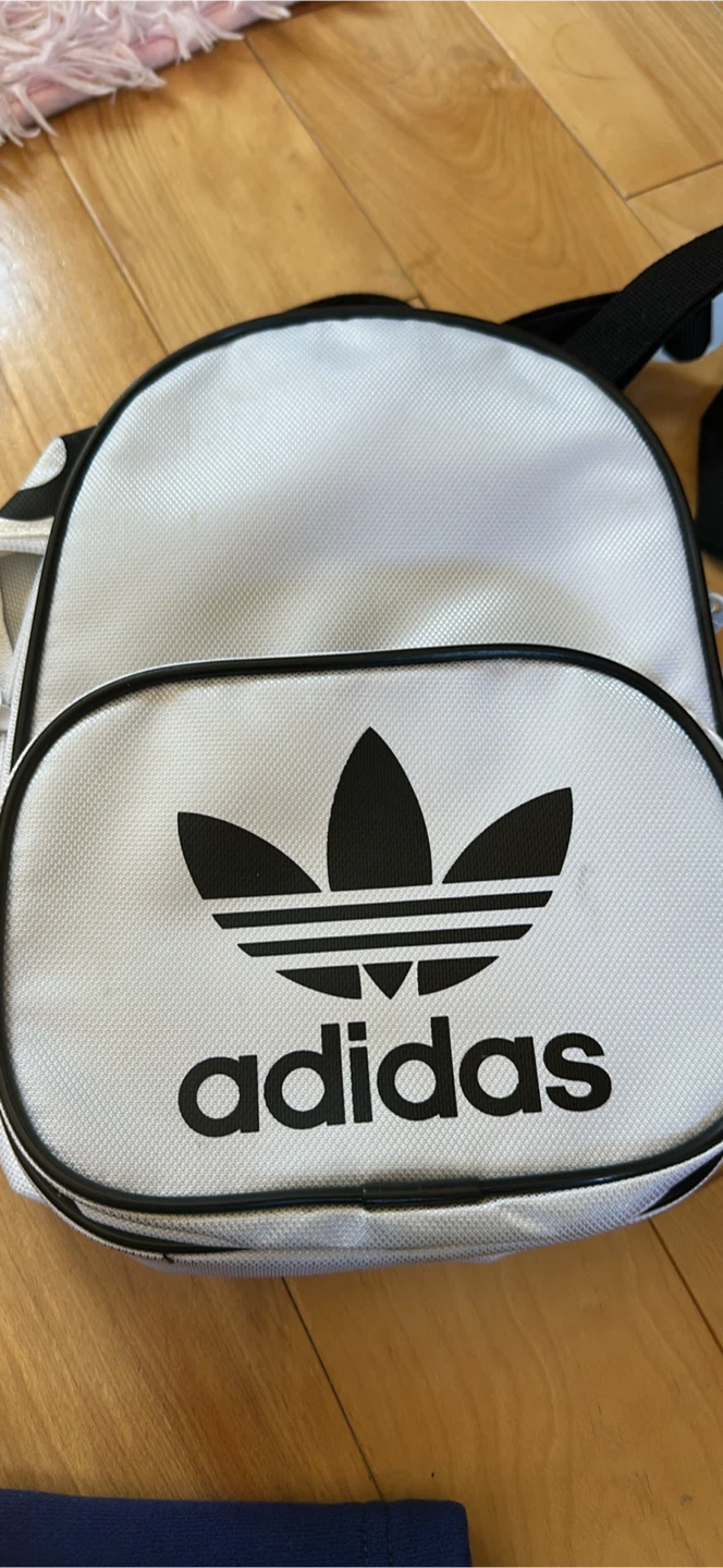 Adidas White Mini Backpack - photo 2