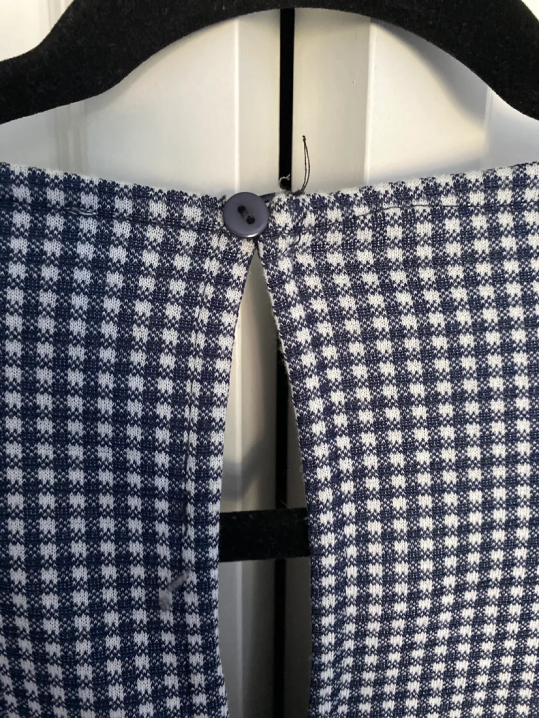 Zara Trafaluc Blue & White Romper - Size S image indicator(3)