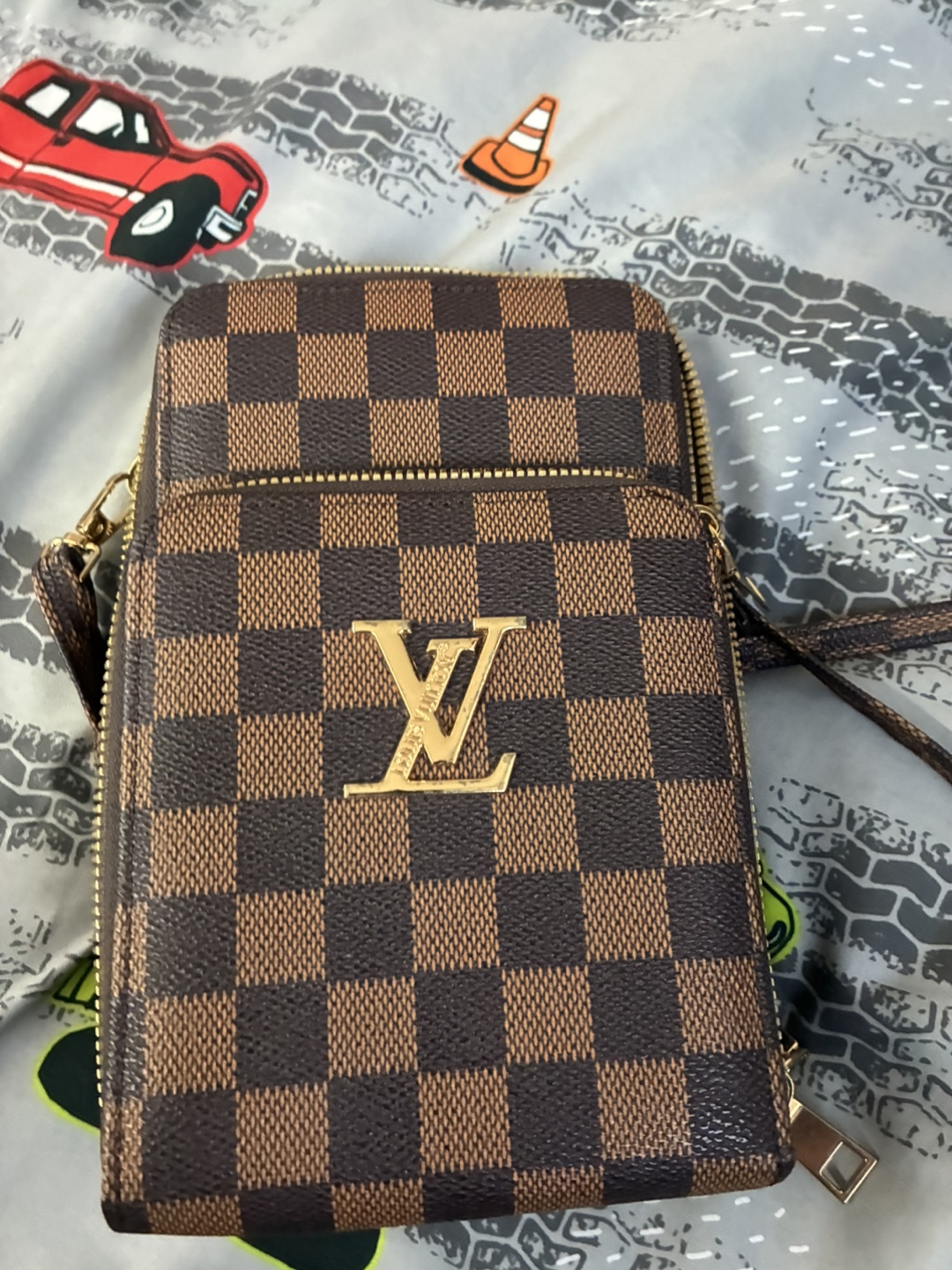 Louis Vuitton Damier Ebene Phone Pouch NEED GONE ASAP