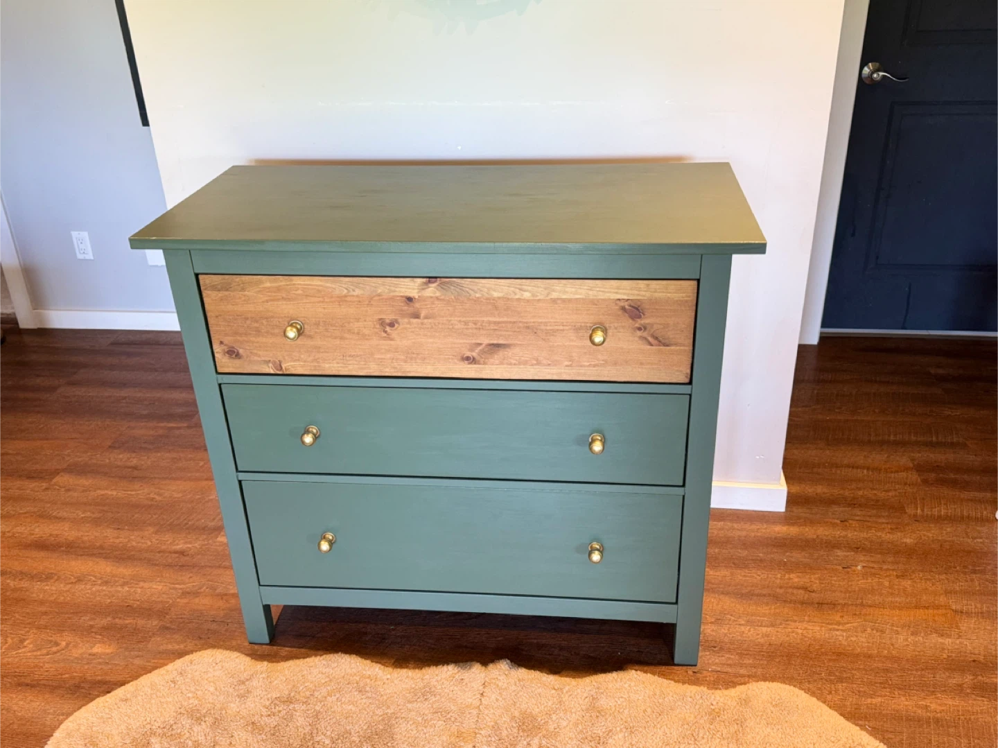 Refinished 3 Drawer Dresser - photo 4