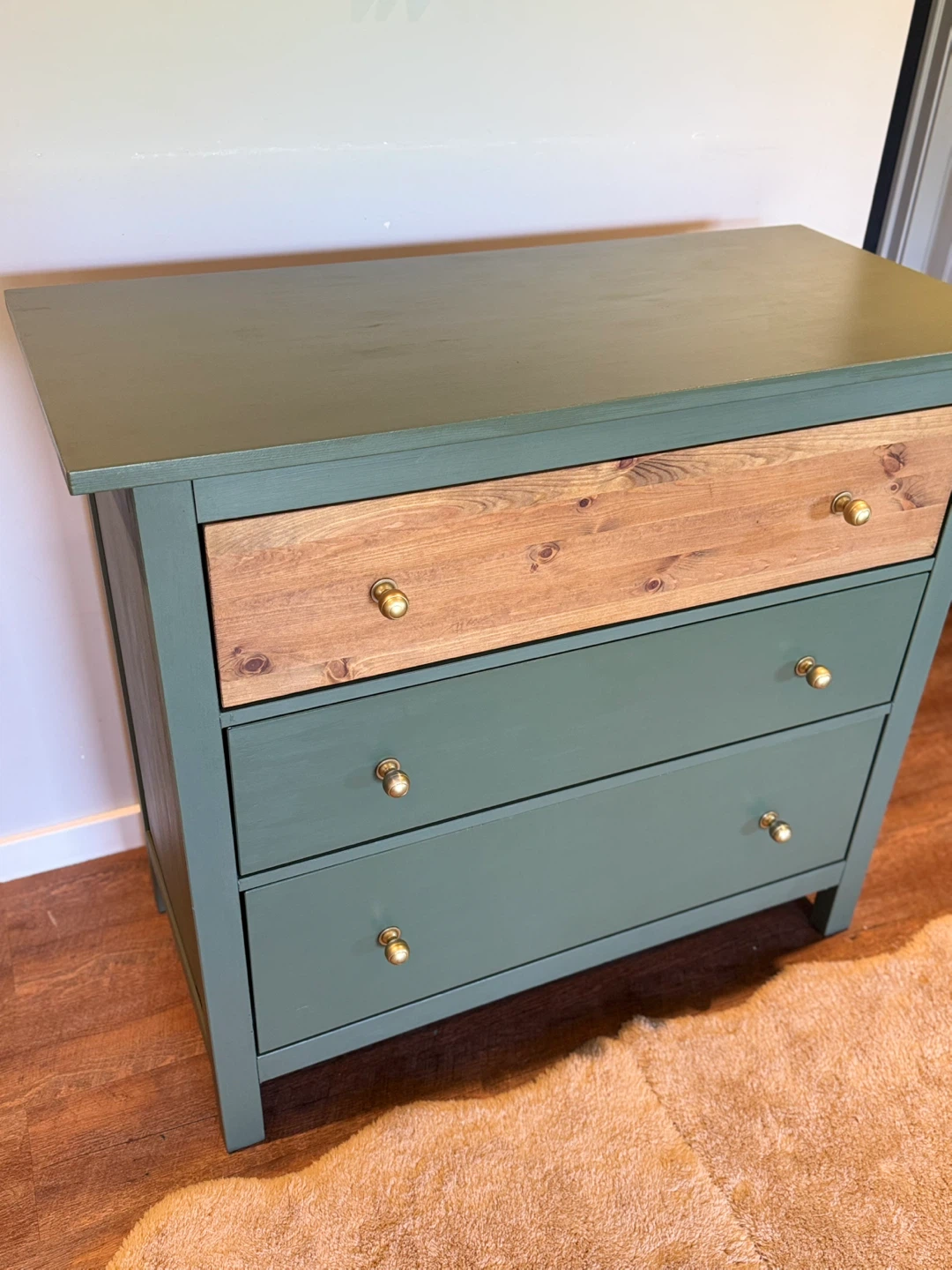 Refinished 3 Drawer Dresser - photo 2