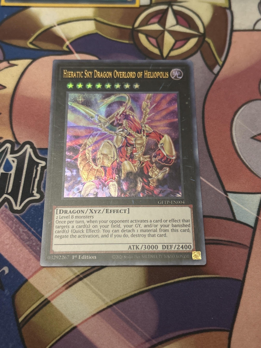 Hieratic Sky Dragon Overlord of Heliopolis Yu-Gi-Oh