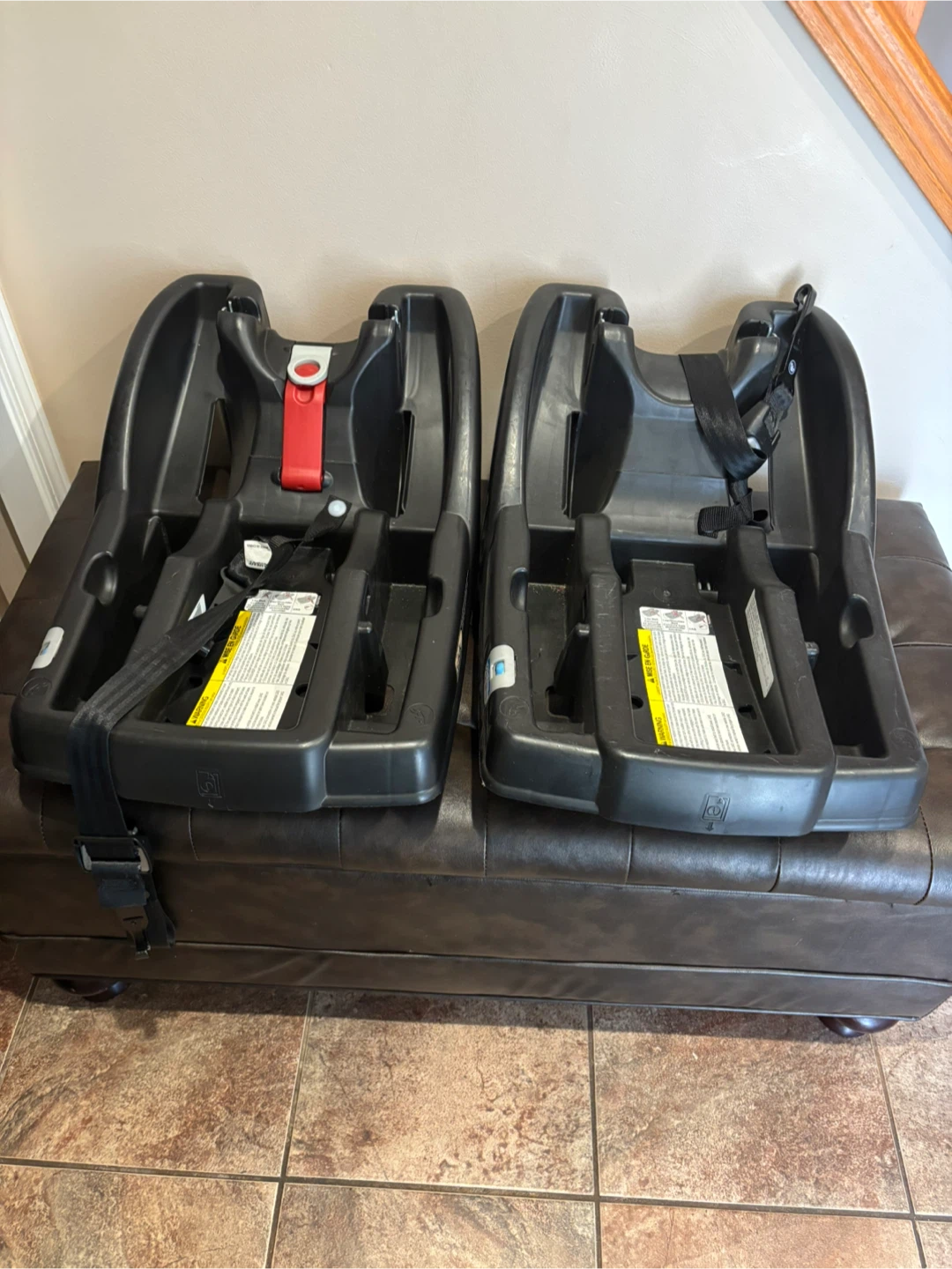 Two Car Seat Bases