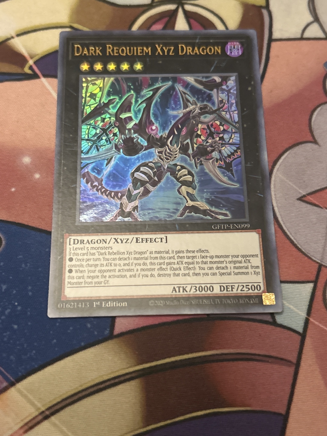 Dark Requiem Xyz Dragon Yu-Gi-Oh! Card