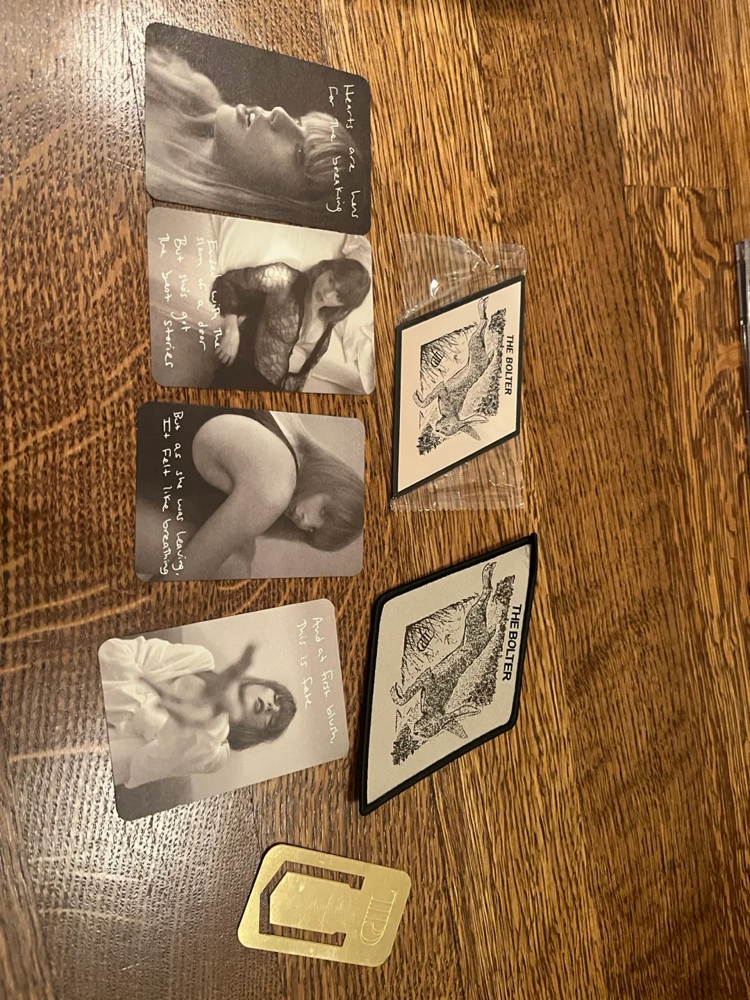 Taylor Swift "Tortured Poets Department" cd "The Bolter" variant image indicator(6)