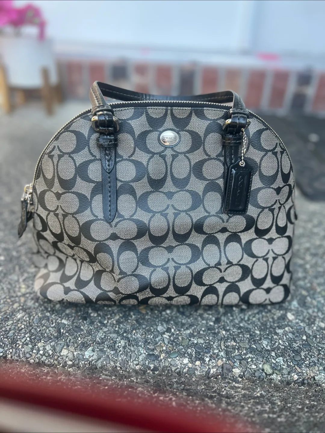 Coach Dome Satchel Handbag thumbnail