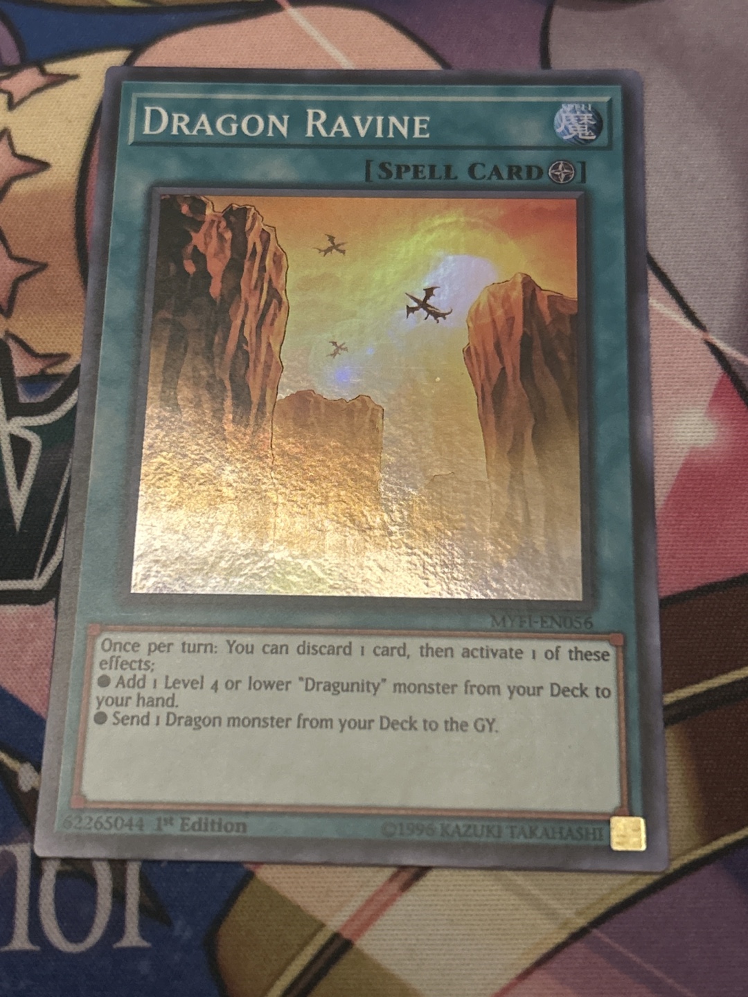Dragon Ravine Spell Card, Yu-Gi-Oh!