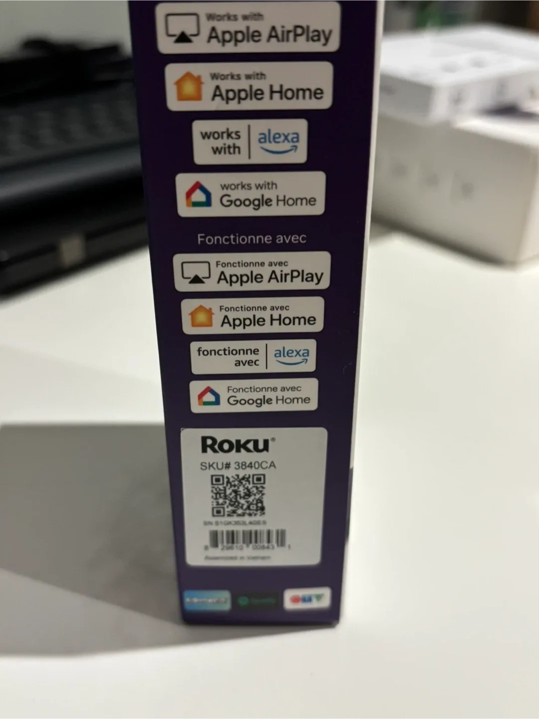 New Roku Streaming Stick 3840CA with Voice Remote image indicator(3)