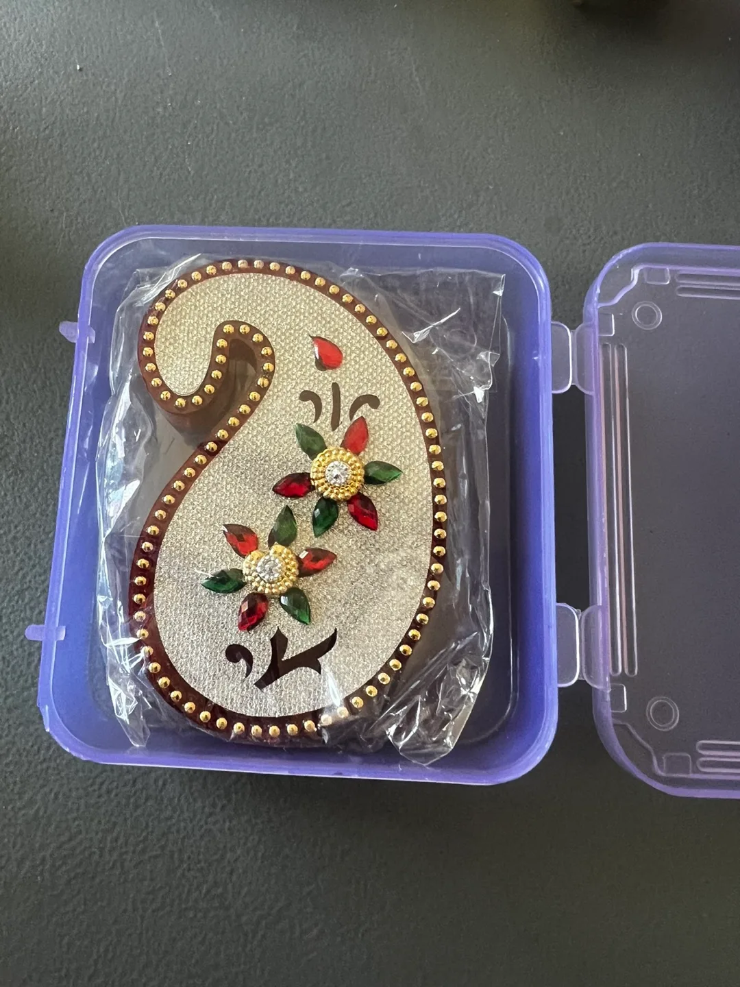 Decorative Paisley Trinket Box thumbnail