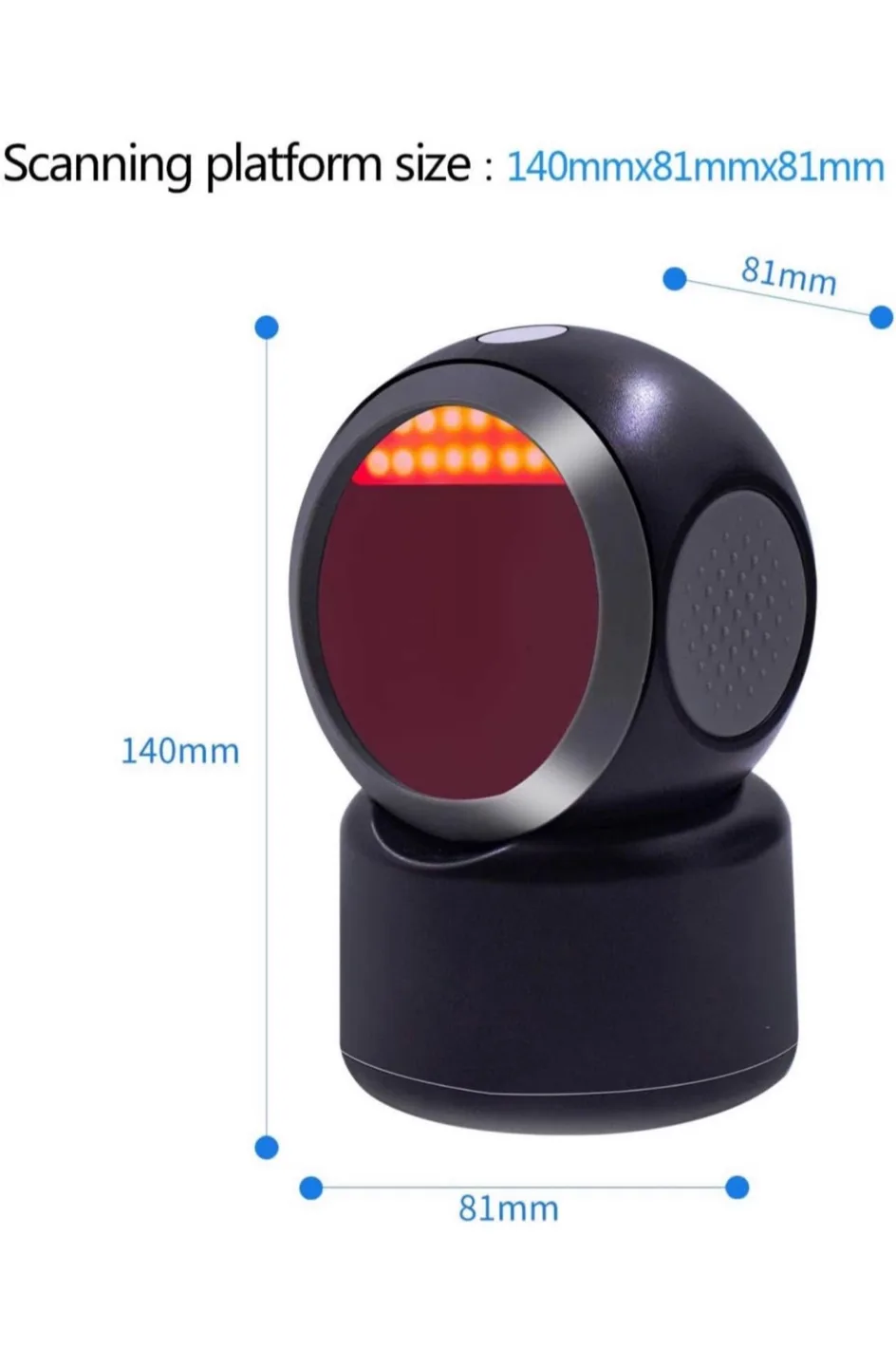 Desktop Barcode Scanner - Plug & Play image indicator(8)