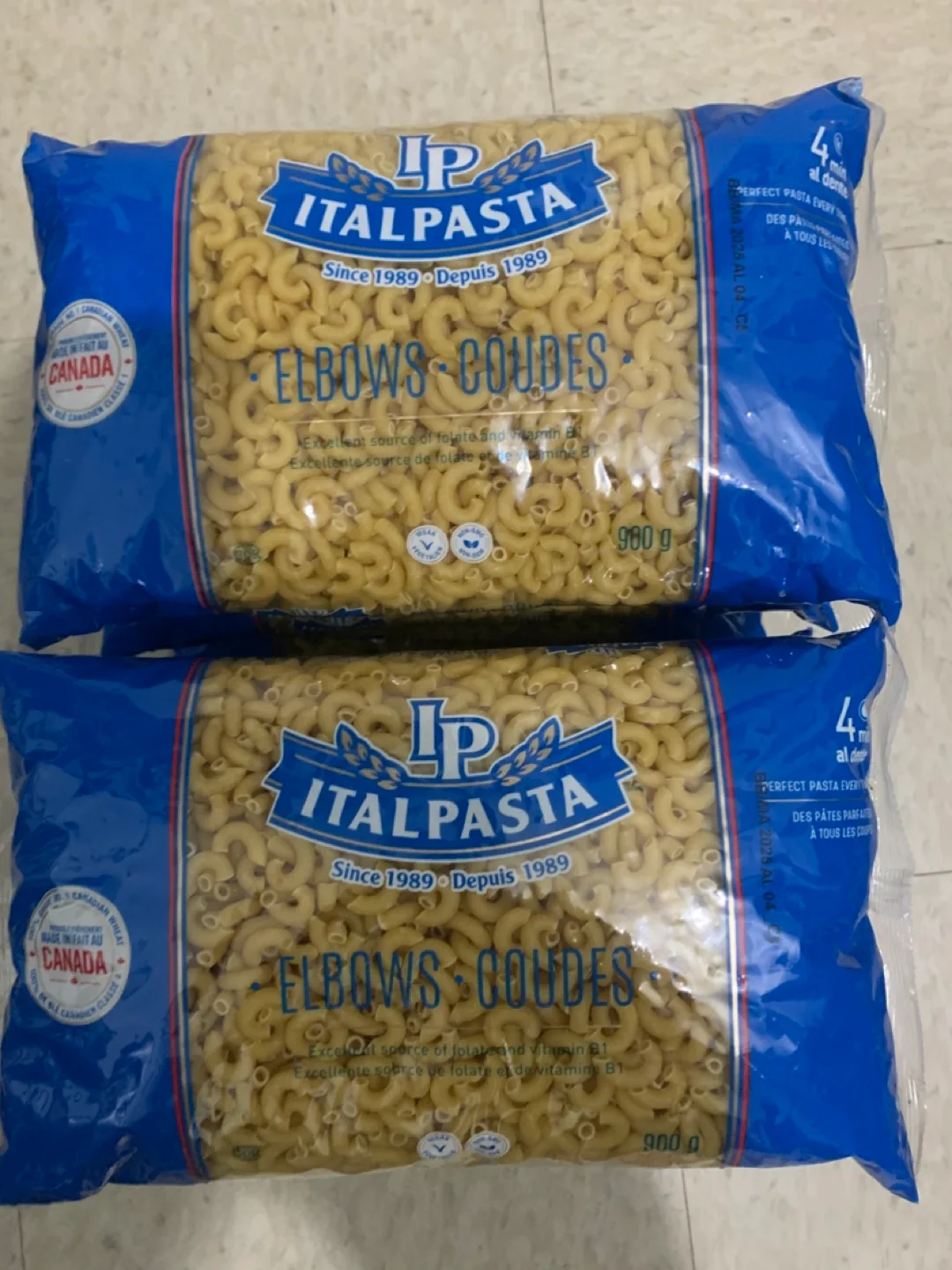 Italpasta Elbows - 900g Pasta thumbnail