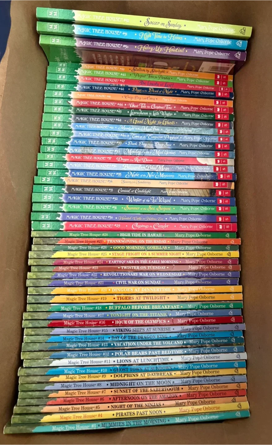Magic Tree House Books #1-58 by Mary Pope Osborne thumbnail
