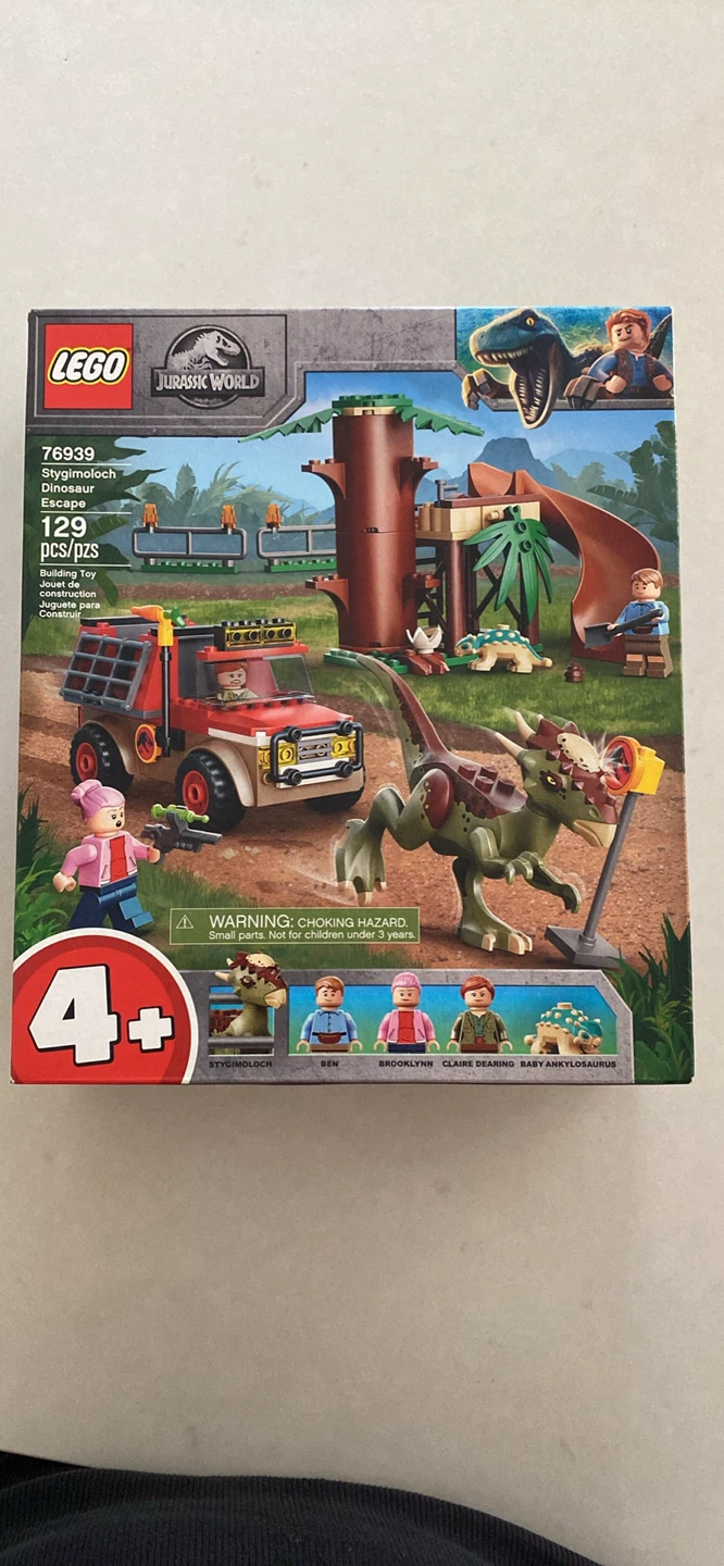 New LEGO Jurassic World Stygimoloch Dinosaur Escape