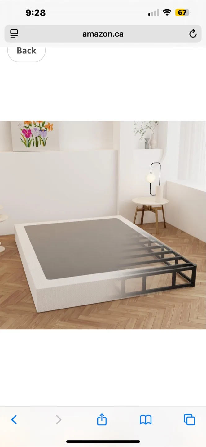 Metal Box Spring 9" Queen Size