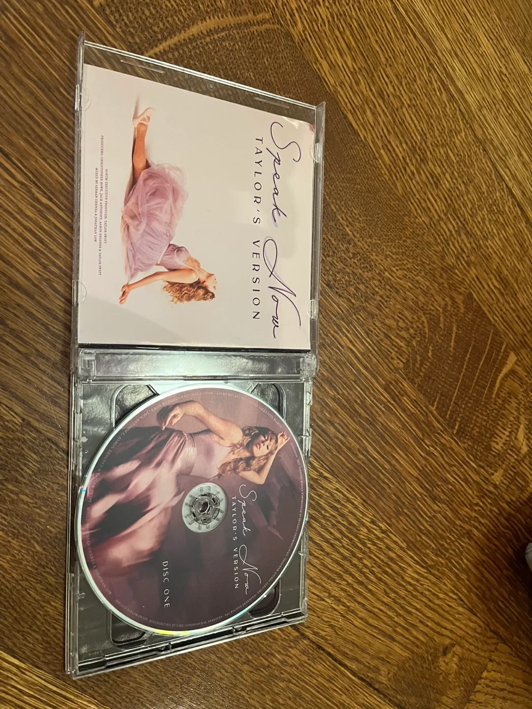 Taylor Swift "Speak Now (Taylor's Version)" cd image indicator(2)
