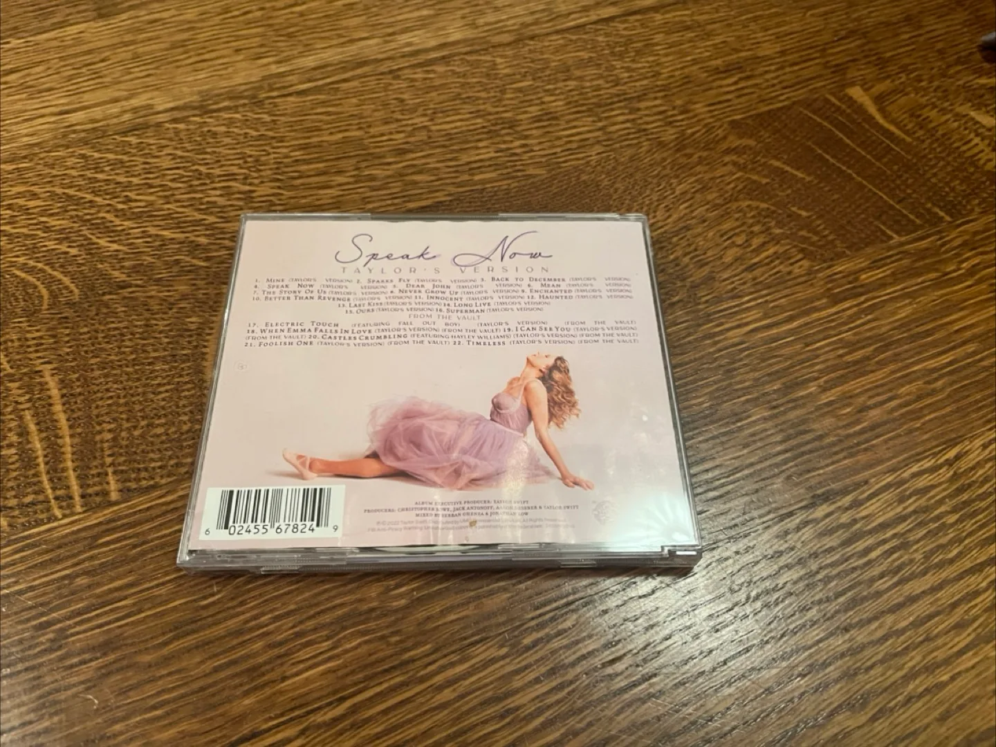 Taylor Swift "Speak Now (Taylor's Version)" cd image indicator(4)
