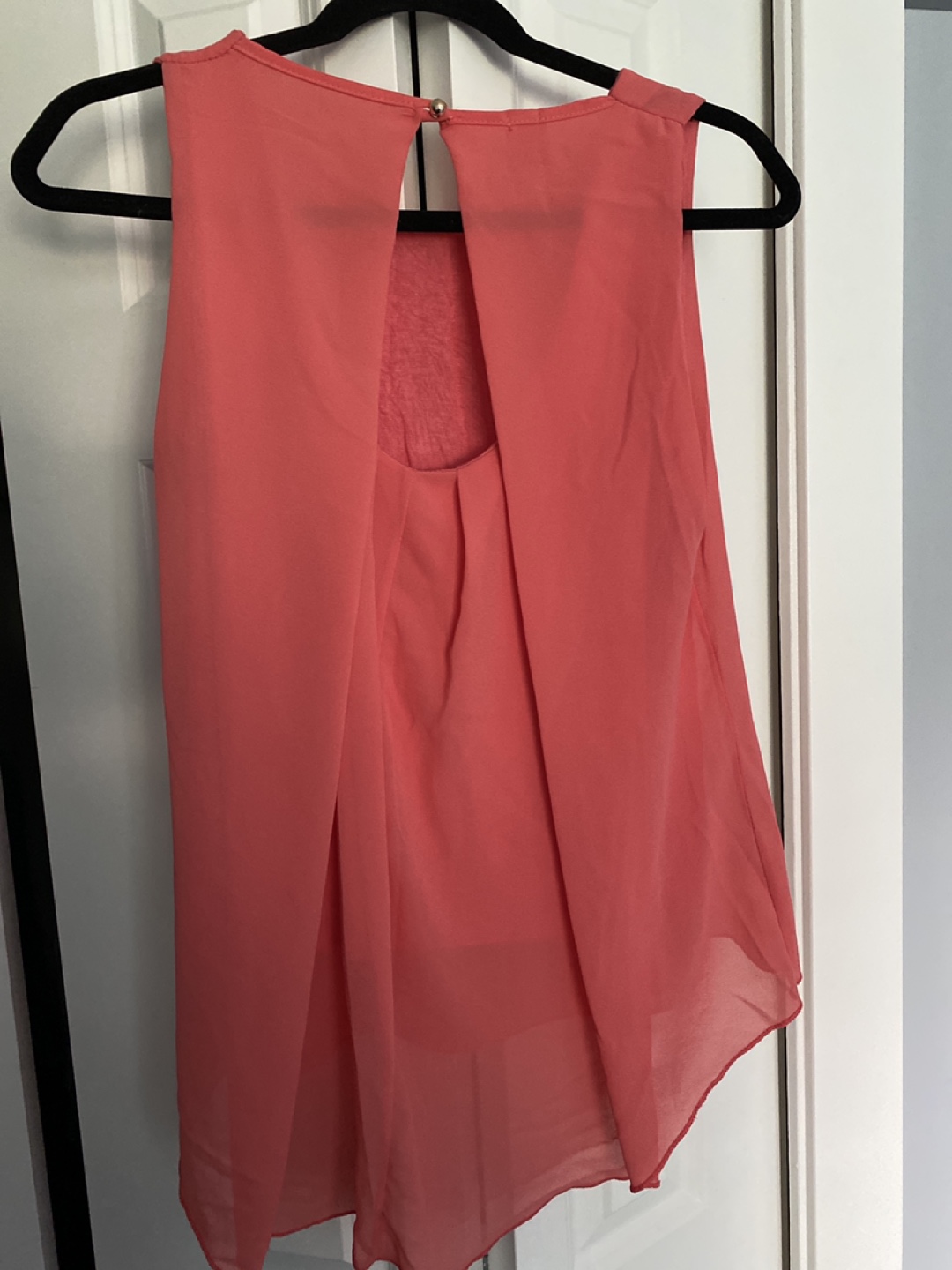 Twik Sleeveless Blouse - Coral - photo 3