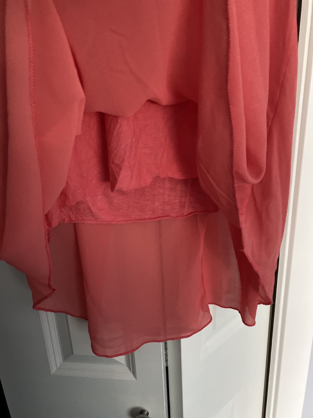 Twik Sleeveless Blouse - Coral - photo 2