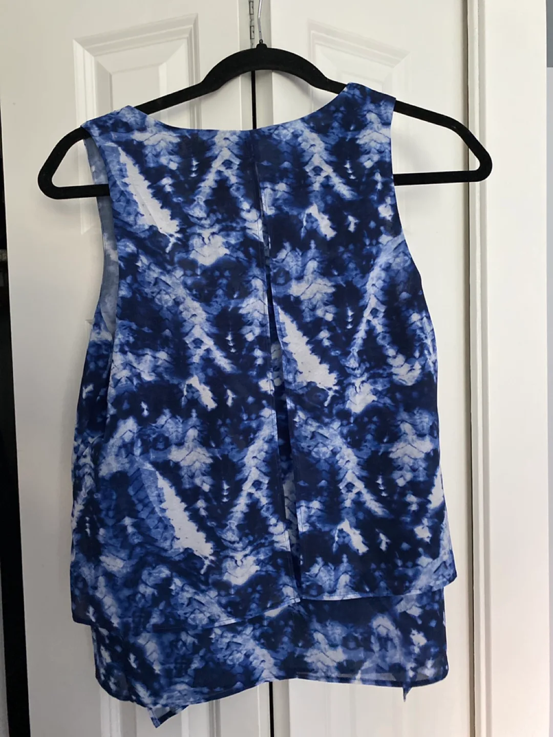 Dex Blue Sleeveless Blouse image indicator(3)