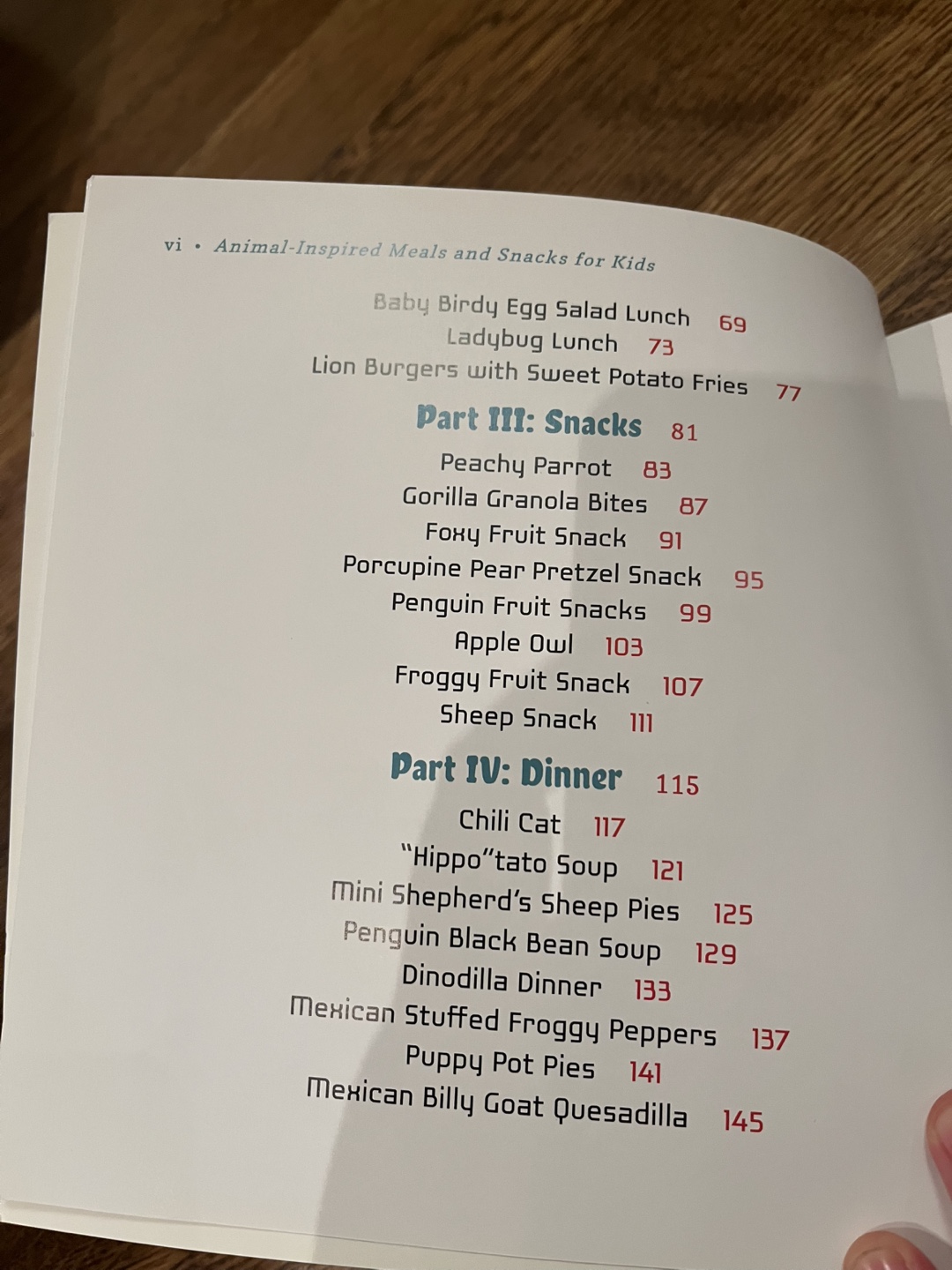 Kids animal themed cookbook - photo 3