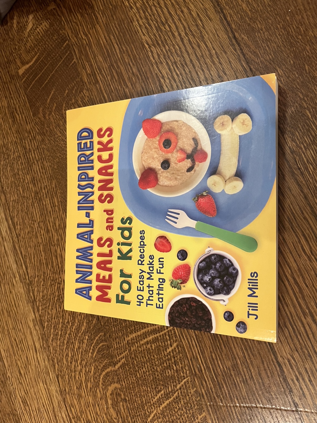 Kids animal themed cookbook