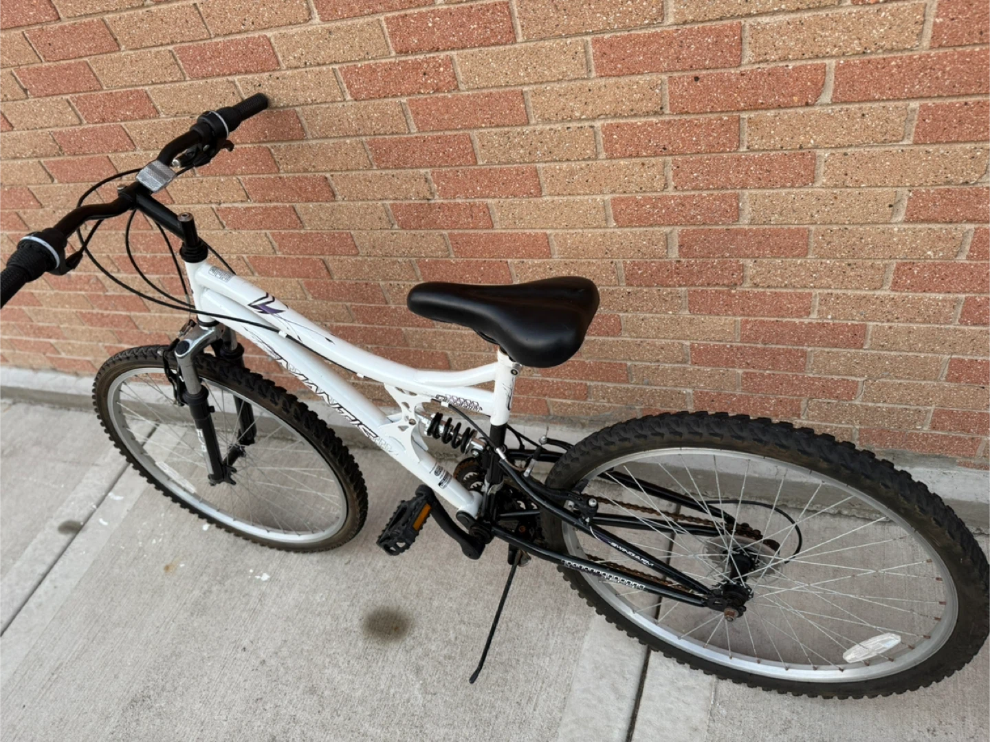 Mantis Full Suspension Mountain Bike - White - photo 3