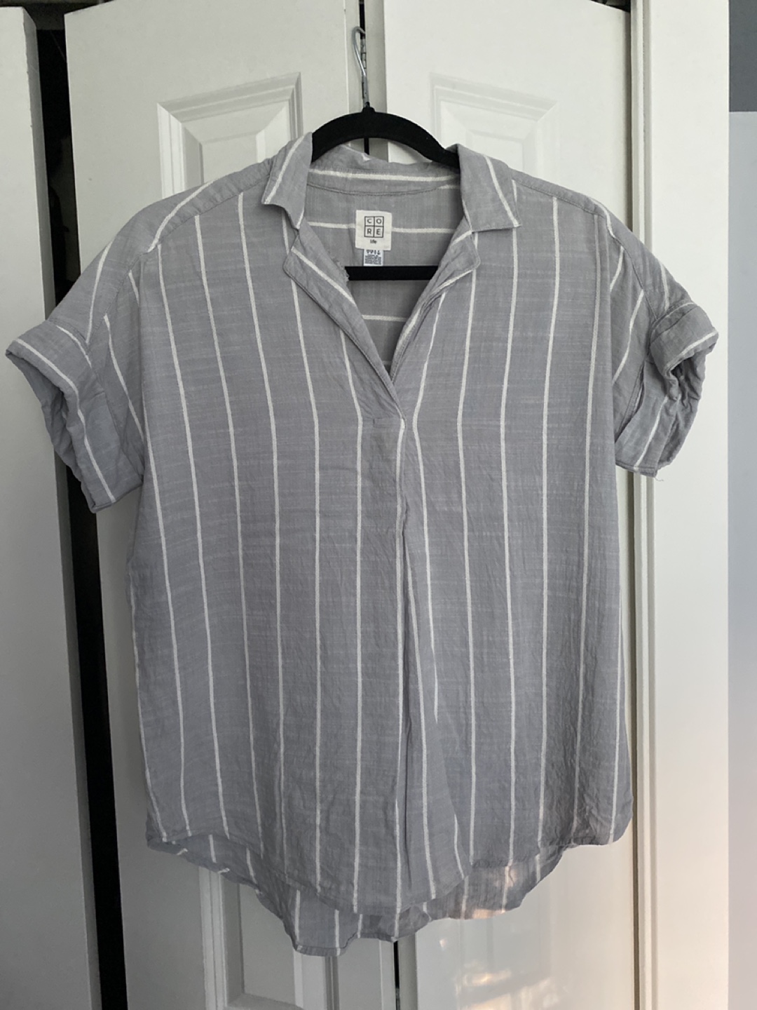 Core Life Striped Shirt - Size S