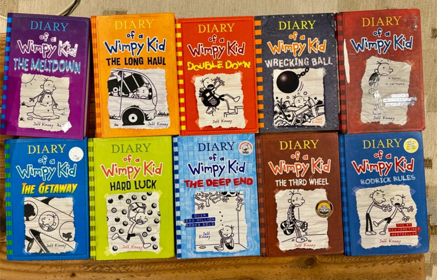 Diary of a Wimpy Kid Book Set - 10 Books image indicator(2)