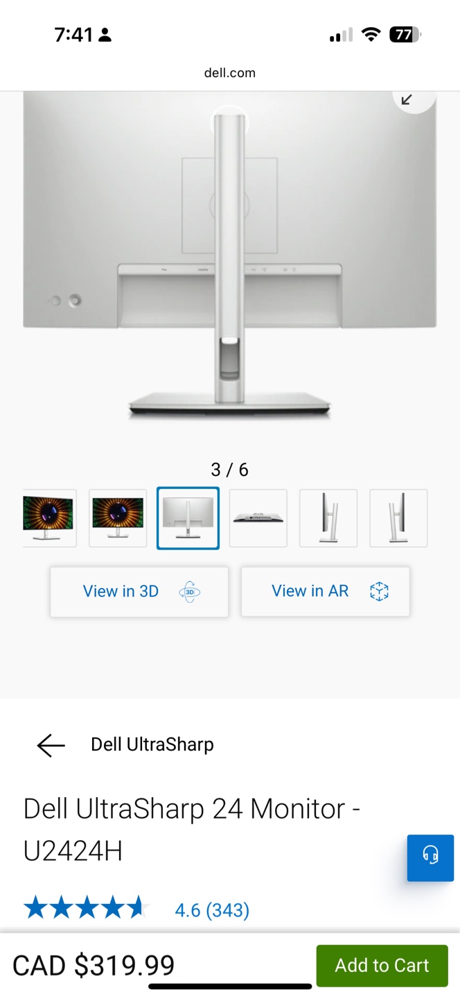 Dell UltraSharp 24 Monitor - U2424H