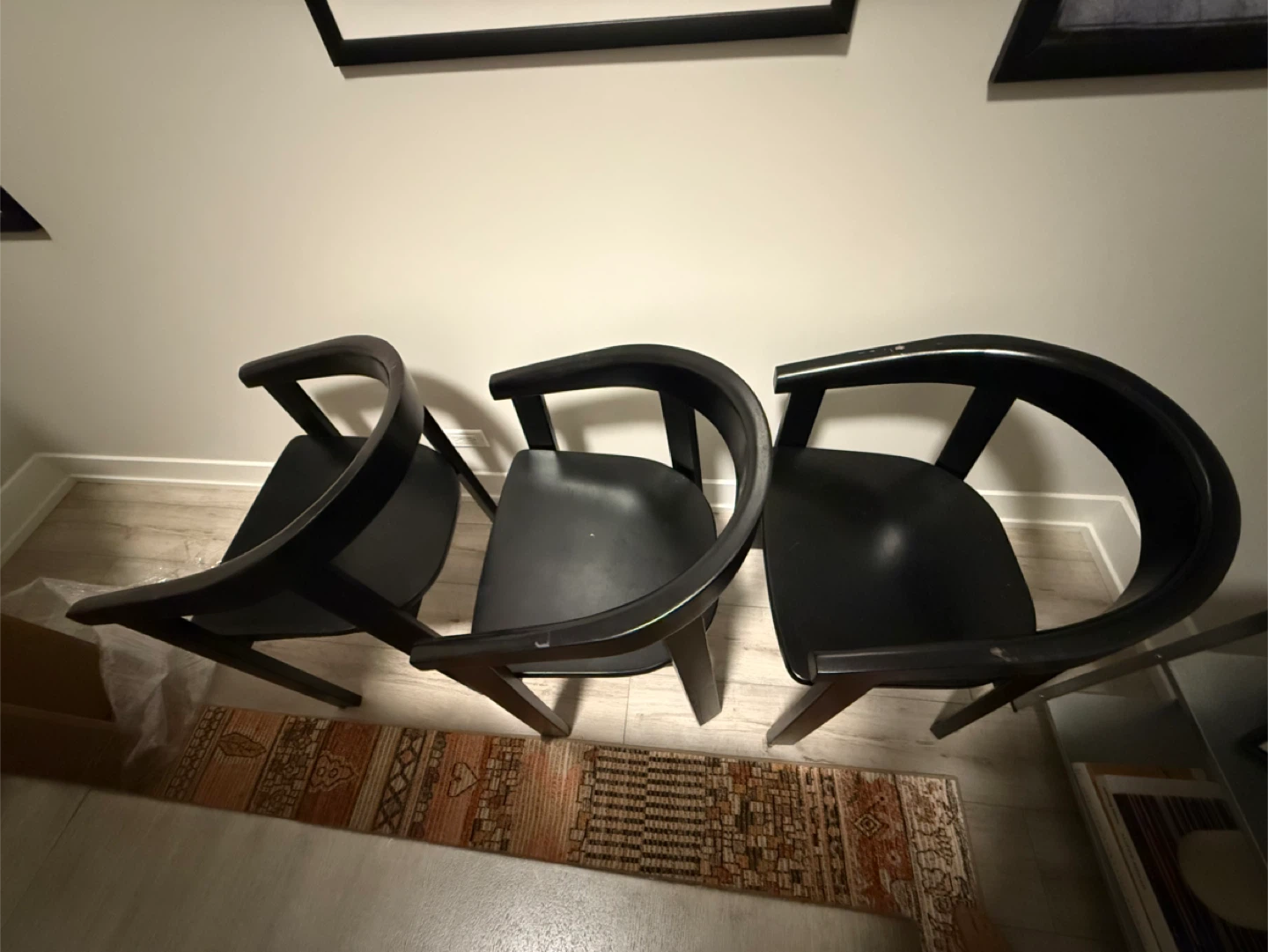 Black Dining Chairs - Set of 4 - photo 3