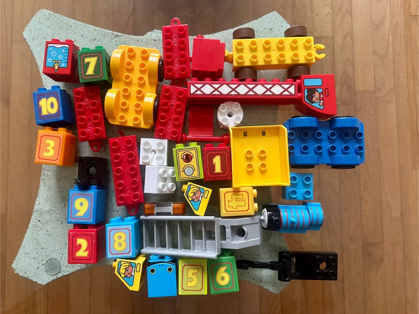 158 pieces of Duplo blocks thumbnail