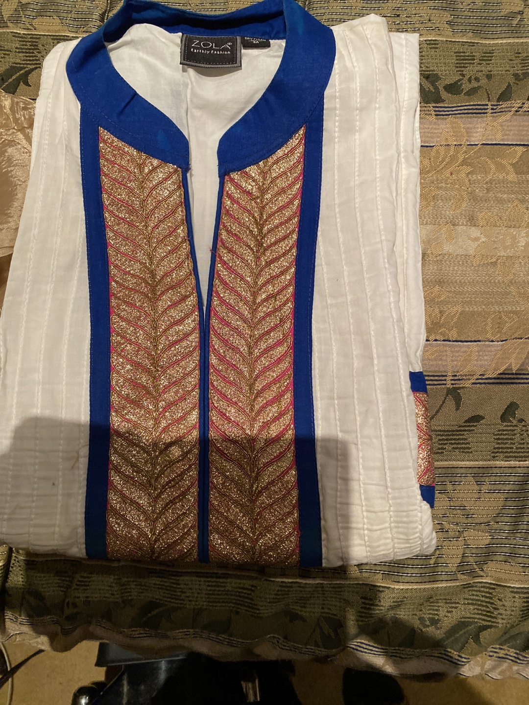 Beautiful Kurti and Churidhar Biege Color