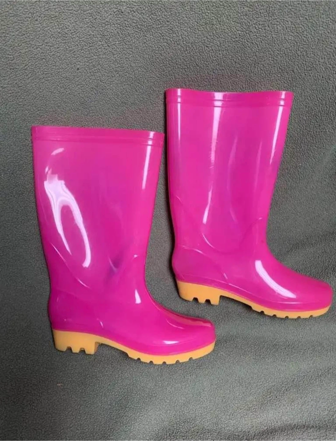 Pink Rain Boots - Size 8 - photo 3