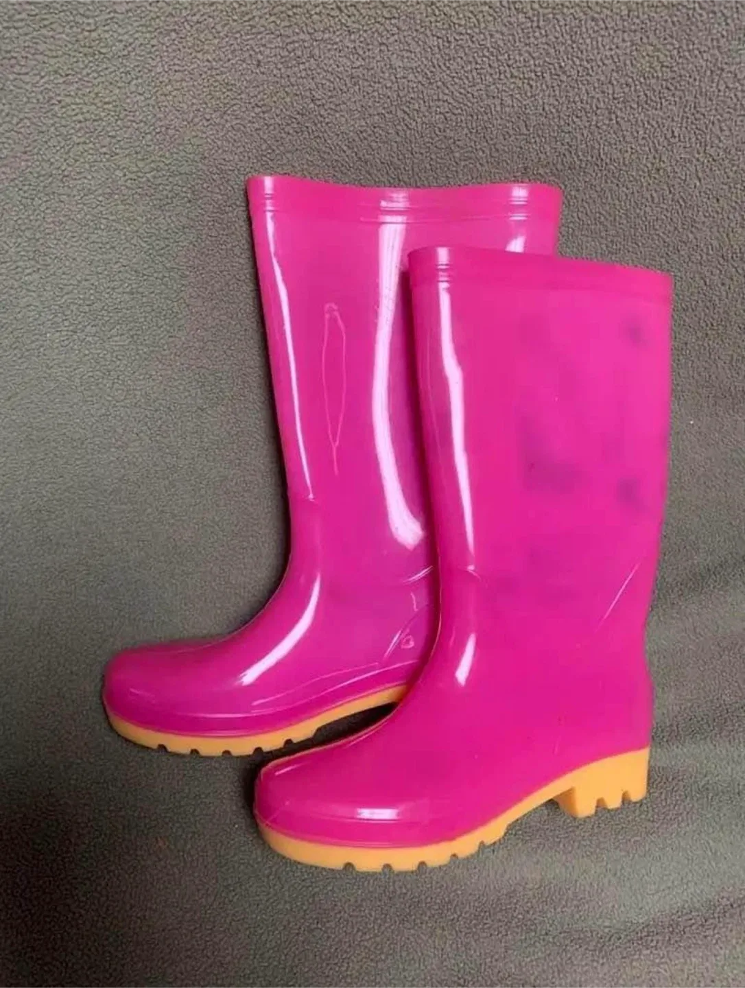 Pink Rain Boots - Size 8 thumbnail