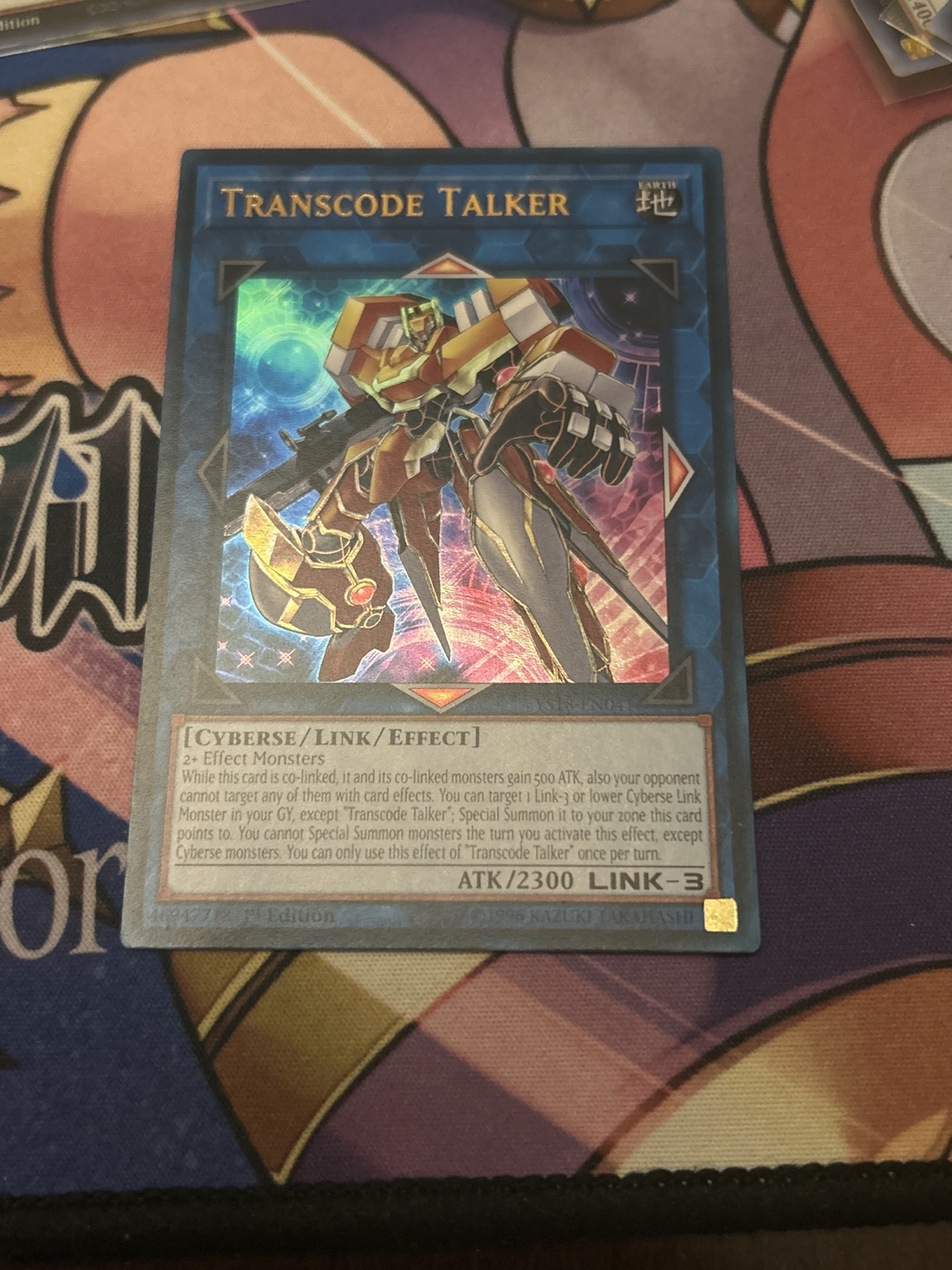 Transcode Talker Yu-Gi-Oh! Card