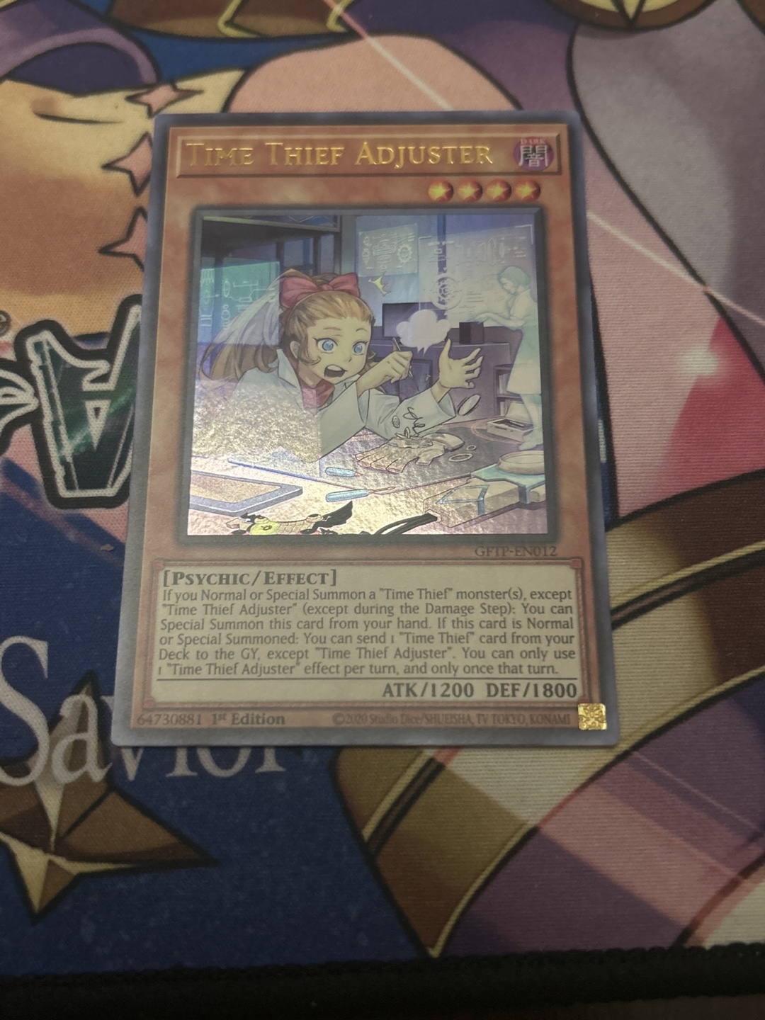 Time Thief Adjuster Yu-Gi-Oh! Card