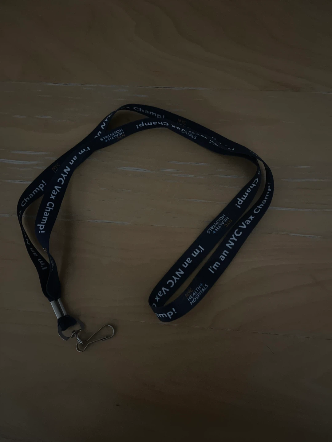 NYC Vax Champ Lanyard