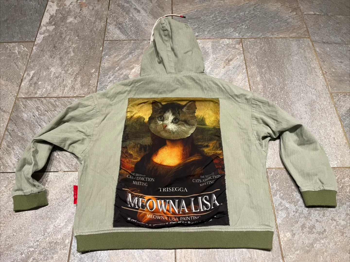 Trisegga Meowna Lisa Hoodie - Size S image indicator(3)