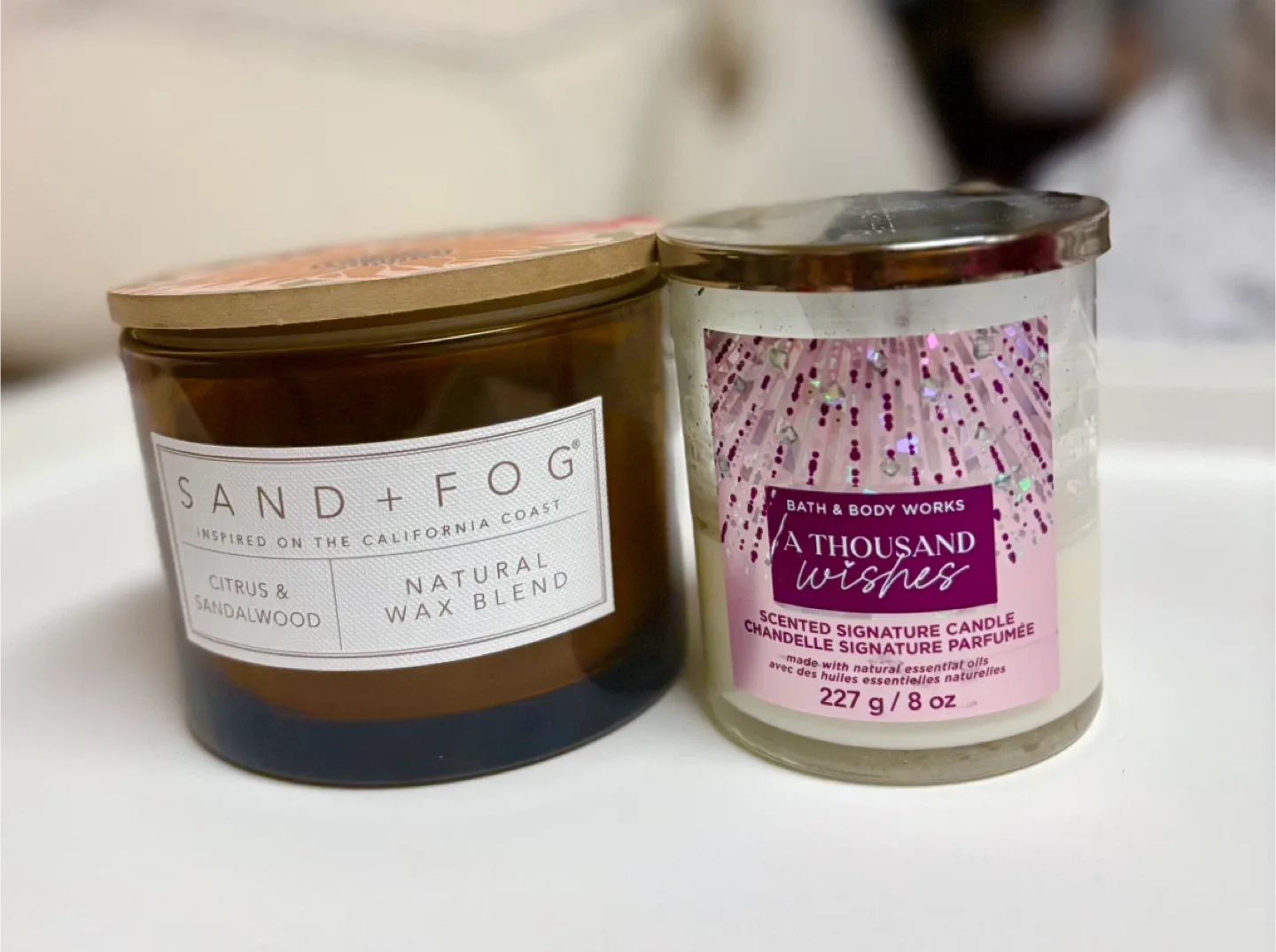 Sand + Fog & Bbw Candle bundle ! thumbnail