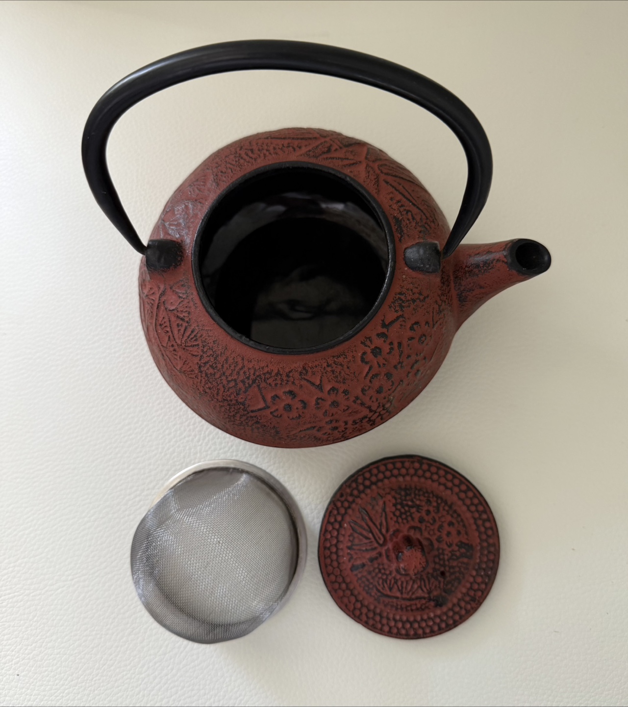 Cast Iron Teapot with Infuser - photo 3