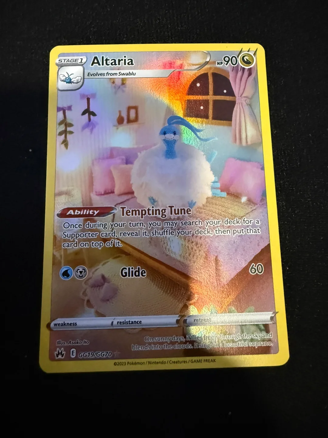 AR Altaria Pokemon Card thumbnail