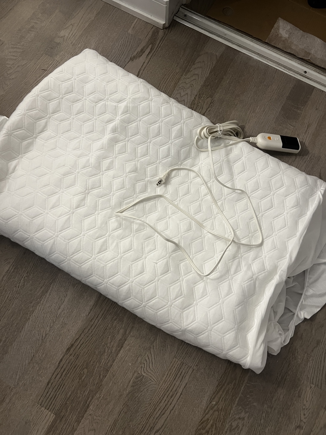 White Electric Heated Pad
