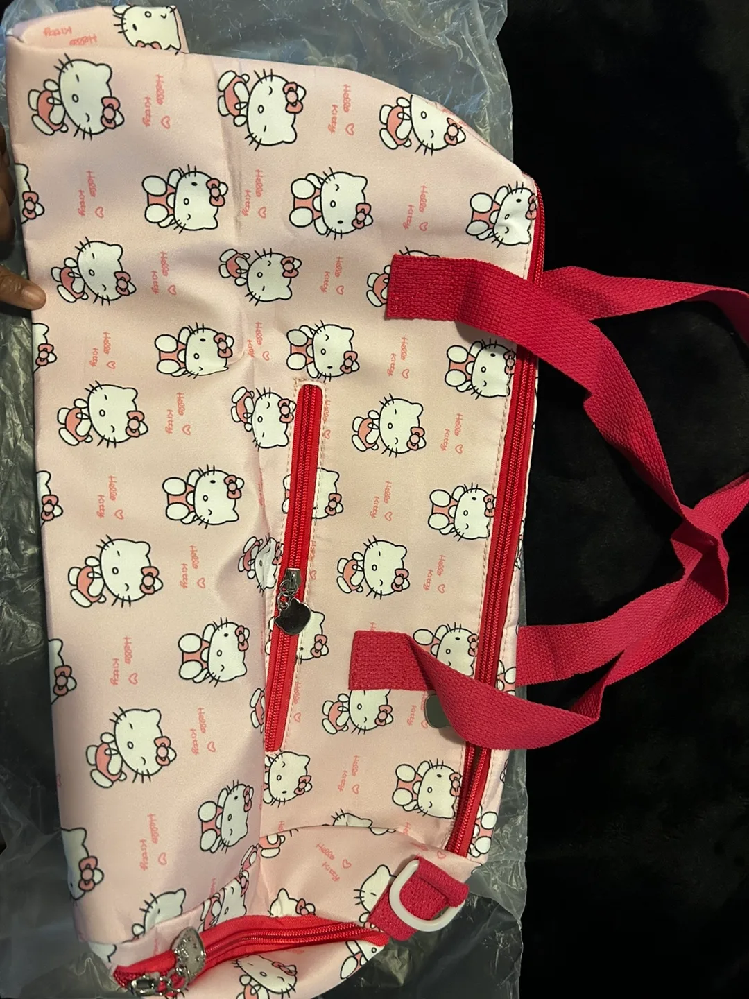 Hello Kitty Pink Tote Bag thumbnail