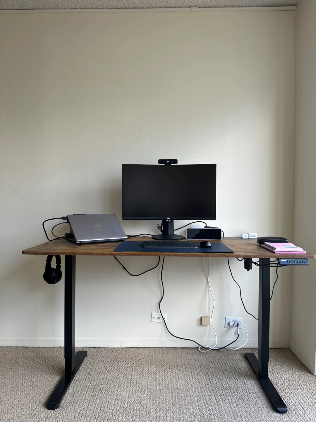 Adjustable Electric Standing Desk 55"x28" - photo 3