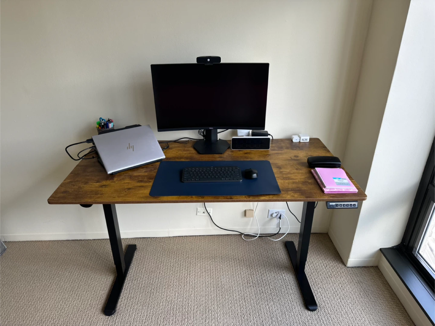 Adjustable Electric Standing Desk 55"x28" - photo 2
