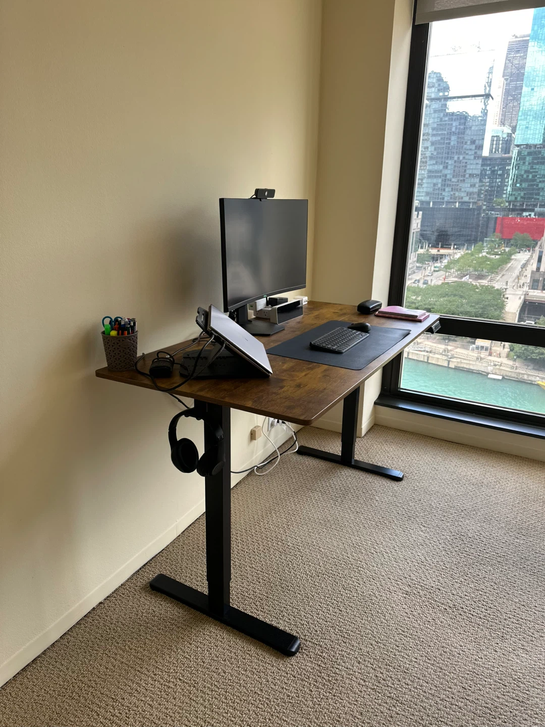 Adjustable Electric Standing Desk 55"x28" - photo 4