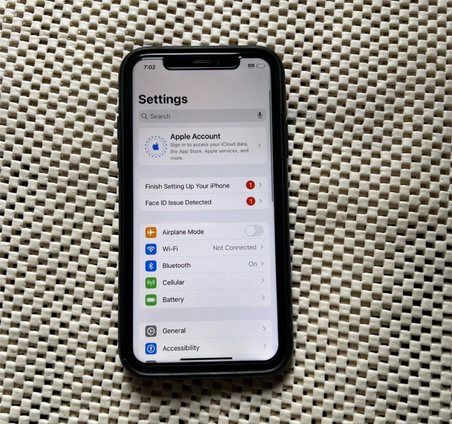 iPhone XS 64gb Gray AT&T  Locked  Blacklisted image indicator(4)